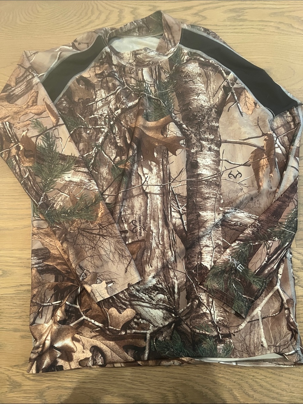 Kids' Camo Long-Sleeve Hoodie Sweatshirt - Brown Camo